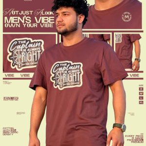 The Captain Is Always Right-Regular Fit