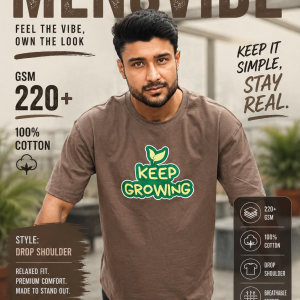 Keep Growing-Drop Shoulder